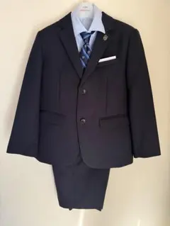 美品waltz by beams design 130B 紺スーツ　半ズボン
