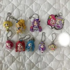プリキュア ガチャガチャ　キーホルダーなど　セット