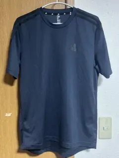 adidas ネイビー ランニングシャツ Mサイズ