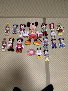 ディズニー　ミッキー　ミニー　ぬいぐるみ一式