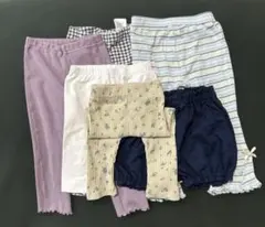 90〜95cm ズボン　ボトムス　パンツまとめ売り　女の子　保育園着