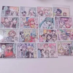 プロセカ カラパレ ストア セカイのひとコマ 特典 ステッカー セット