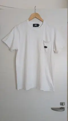 CRATE ホワイト ポケット付き Tシャツ M