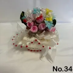 フラワーソープバスケットNo.34