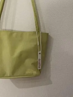 shesaidthat ORIGAMI BAG トートバッグ　lime shesaidthat ORIGAMI BAG トートバッグ lime - メルカリ