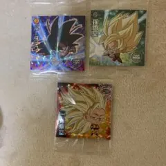 ドラゴンボール 超戦士シールウエハース 3枚セット