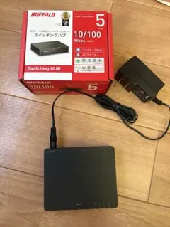 BUFFALO スイッチングハブ LSW4-TX-5EPL/BKD