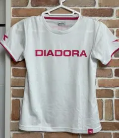 DIADORA ディアドラ Tシャツ 150cm ホワイト ピンクのサムネイル