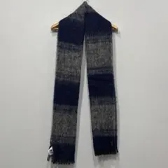 RRL ダブルアールエル インディゴ チェック コットン ストール 日本製