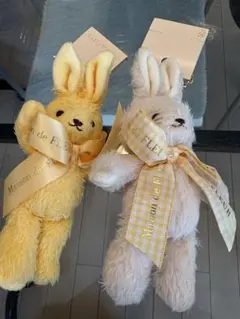 Maison de FLEUR ラビットチャーム まとめ売り 2個セット