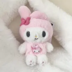 【新品】サンリオ　マスコットホルダー　トキメキぽっぷビーズ マイメロ　お顔厳選