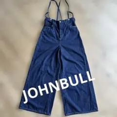 JOHNBULL デニムサロペット ワイドパンツ　紐取り外し可のサムネイル