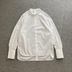 【ほぼ新品】Mサイズ 38 エンフォルド 長袖 ブラウス ホワイトのサムネイル