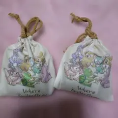 Duffy and Friends　巾着　クッキー　2個