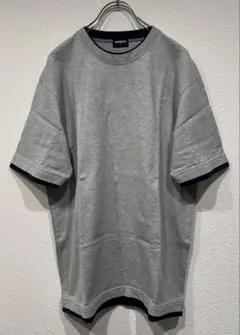 極美品 90s 00s OLD UNIQLO レイヤードTシャツ 半袖カットソー