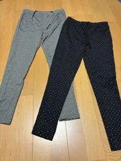 gu sports ドット柄スパッツ 2点セット M/S