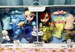 アニメータードール アナと雪の女王 アナ＆エルサ ギフトセット シンキング 新品