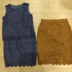 ユニクロ　レース　セットアップ