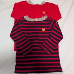 ミキハウス　ホットビスケッツ　ロンT 90 セット