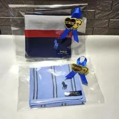 POLO RALPH LAUREN ポロラルフローレン ハンカチ 2枚
