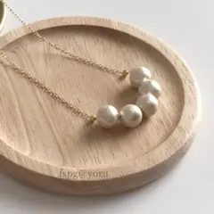 コットンパールネックレス 入学式 卒業式 パール