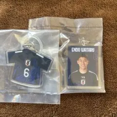 ふらっとめじるしアクセサリー　サッカー日本代表ver. 遠藤航　遠藤　日本代表