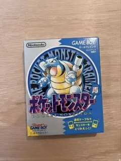 超希少・極美品】ポケットモンスター 青 タウンマップ付属 動作確認済 