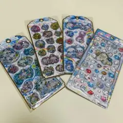 正規品 あわわちゃん ウォーター イン シール プチドロ 4枚セット