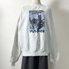 PUBLUX Bohemian Chop スリーキャット プリントスウェット