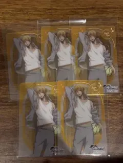 黒子のバスケ 黄瀬涼太 クリアカード ショウワノート 5枚セット