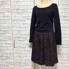 MACKINTOSH PHILOSOPHY マッキントッシュ 異素材ワンピース