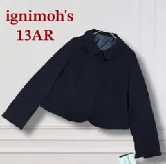 b23 ignimoh's ネイビー ショート丈ジャケット 13AR