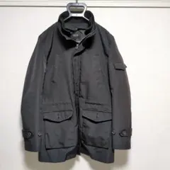 COMME CA ISM 黒 ミリタリースタイル ジャケット Mのサムネイル