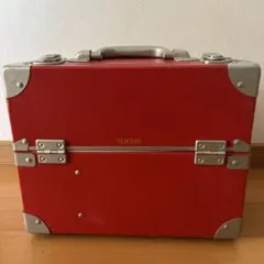 Samsonite ヴィンテージ バニティケース レッド 昭和レトロ - メルカリ