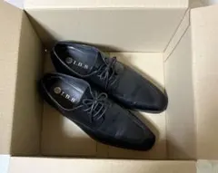 I.B.S. ブラック レースアップシューズ 27.0cm