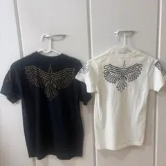 吉川晃司 エンジェルチャイム長袖Tシャツ黒&白2枚セット レディースM