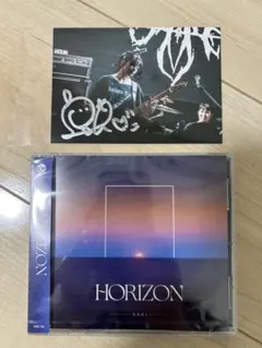 SAKI CD HORIZON + 直筆サイン入り写真