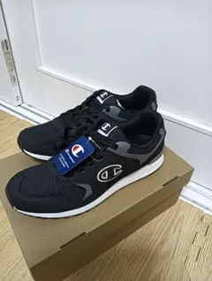 新品　25.5cm Champion スニーカー ブラック ランニングシューズのサムネイル