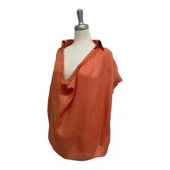 超美品　afterall アフターオール 半袖　vネックシャツ