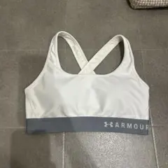 Under Armour スポーツブラ ホワイト L