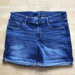 【GAP/ギャップ】GIRLFRIEND SHORT DARK INDIGO