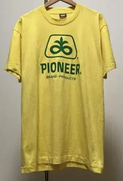 90s USA製 PIONEER ロゴT 企業T シングルステッチ Lのサムネイル