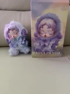 SKULLPANDA L'impressionisme ぬいぐるみキーホルダー