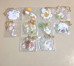 夏目友人帳　お花のアクリルチャーム 全10種セット　一番くじ