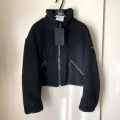 TATRAS♢24AW SONA ロゴパッチ ボアフリース ブルゾン 黒 02 - メルカリ