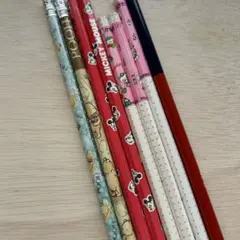 プーさん・ミッキーマウス 鉛筆 7本セット