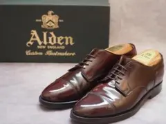 Alden 986 コードバン ペニーローファー US9 バーガンディ - メルカリ