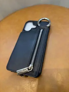 ajew iPhoneケース ブラック　レザー