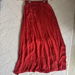 AZUL by moussy フレアスカート Sサイズ レッド