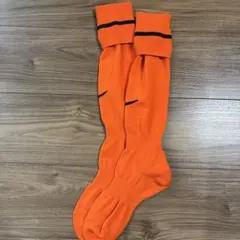 サッカー用オレンジソックス　NIKE